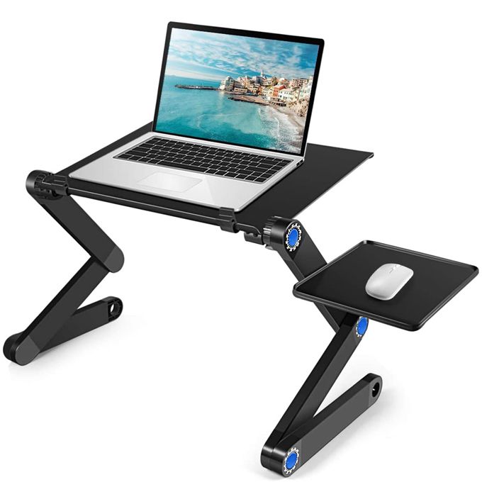 Laptop Stand With Cooling Fan Adjustable Foldable