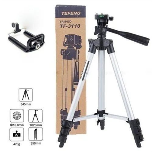 3110 Phone Camera Foldable Tripod With Holder