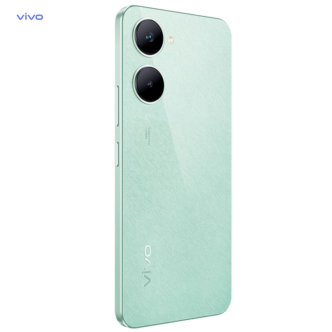 [Exclusive Discount] New Year Promotion Brand New Smart Phone vivo Y03 - 6.56'' - 4GB RAM + 64GB ROM - Dual SIM -	Android 14 Battery 5000mAh -  IP54 dust protected and water resistGem Green  2YRs WRTY