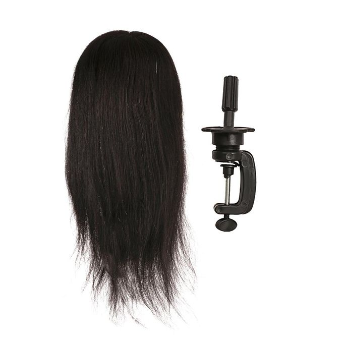 Dummy Head hair training Doll With Hair, Hairdressing Training Doll Model salon braiding training dumy doll mannequin with hair cosmetology students