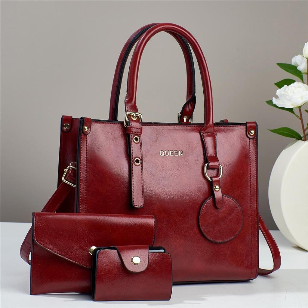 9F QUEEN Fashion Latest women and ladies 3 in 1 fashion handbag