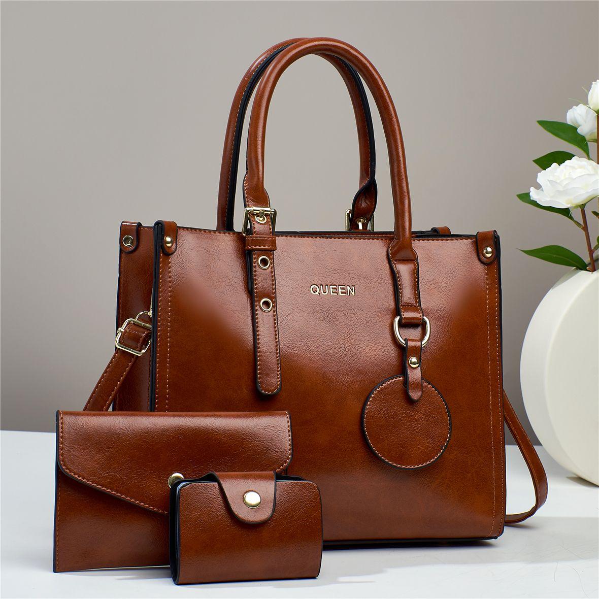 9F QUEEN Fashion Latest women and ladies 3 in 1 fashion handbag