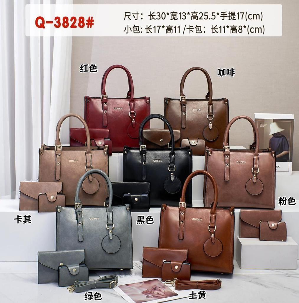 9F QUEEN Fashion Latest women and ladies 3 in 1 fashion handbag