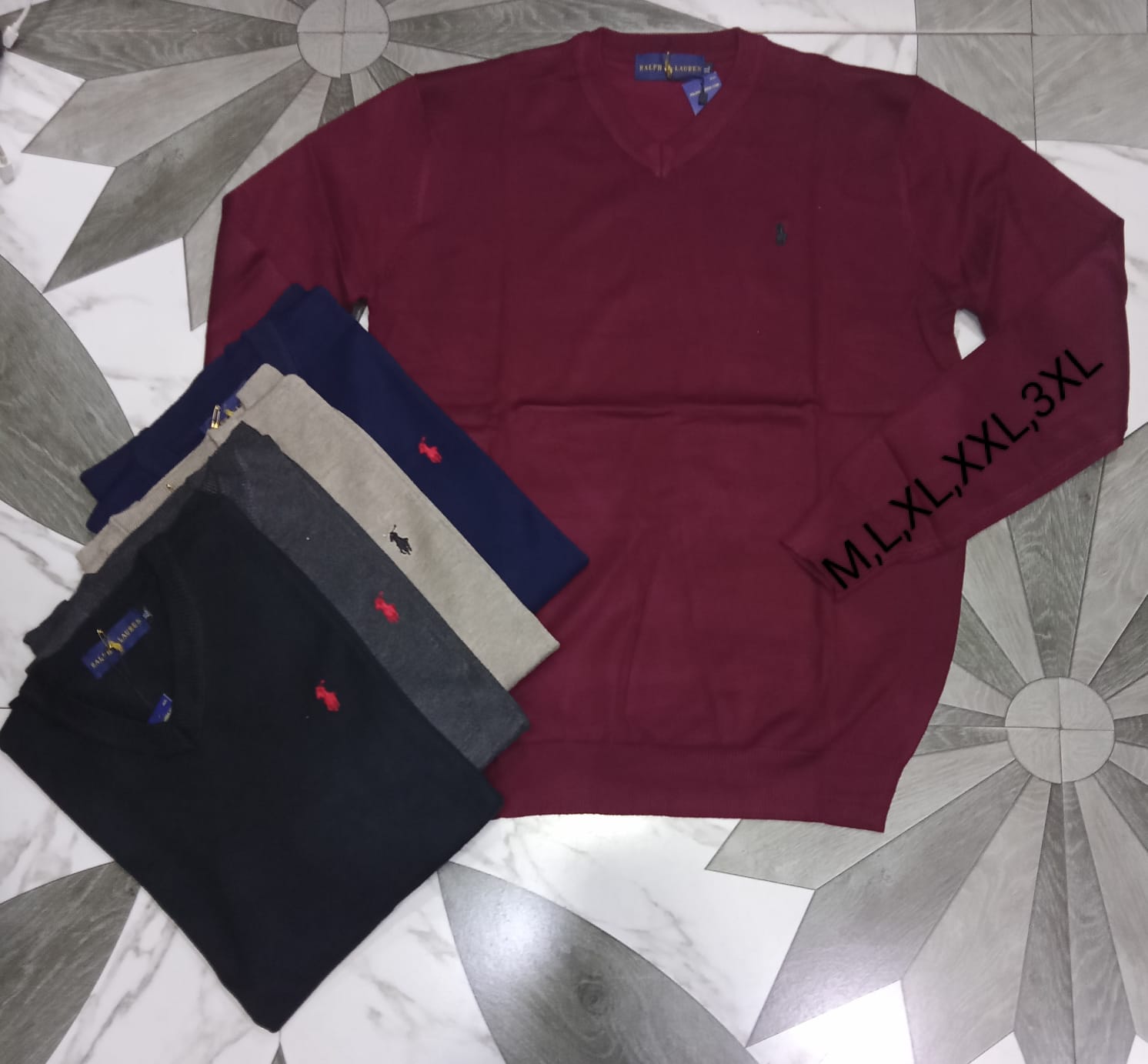 MENS POLO SWEATERS LEGIT AND 100% COTTON Classic Elegance and Comfort: Men's Polo Sweaters in Fine Cotton, Wool, and Cashmere