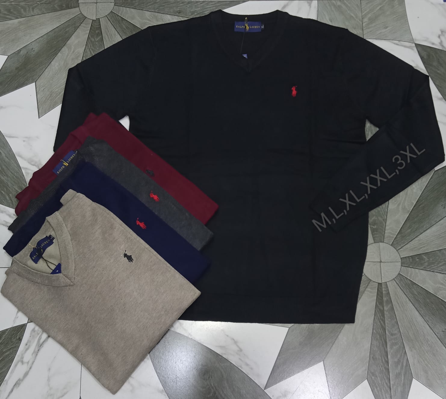 MENS POLO SWEATERS LEGIT AND 100% COTTON Classic Elegance and Comfort: Men's Polo Sweaters in Fine Cotton, Wool, and Cashmere