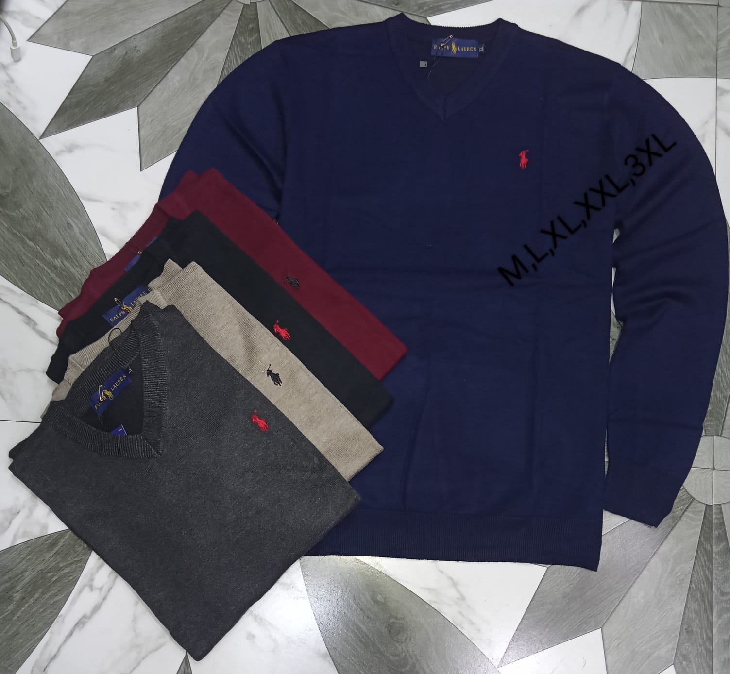 MENS POLO SWEATERS LEGIT AND 100% COTTON Classic Elegance and Comfort: Men's Polo Sweaters in Fine Cotton, Wool, and Cashmere