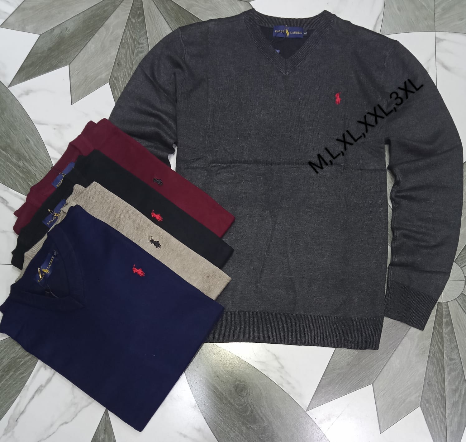 MENS POLO SWEATERS LEGIT AND 100% COTTON Classic Elegance and Comfort: Men's Polo Sweaters in Fine Cotton, Wool, and Cashmere