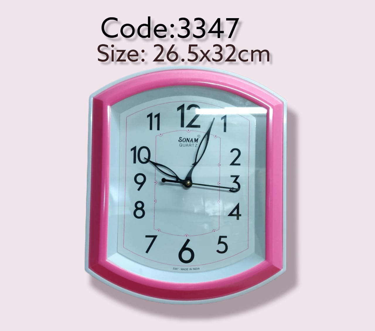 Sonam home decor wall clock