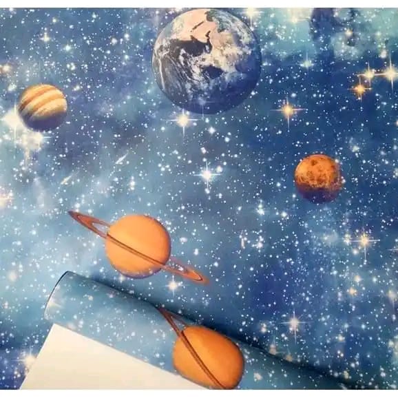 3D Home decorative wall covering/wallpaper and one packet of glue