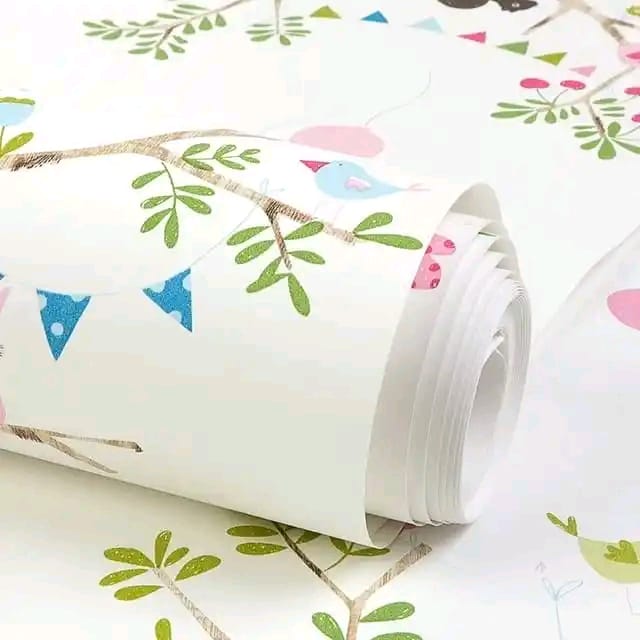 3D Home decorative wall covering/wallpaper and one packet of glue