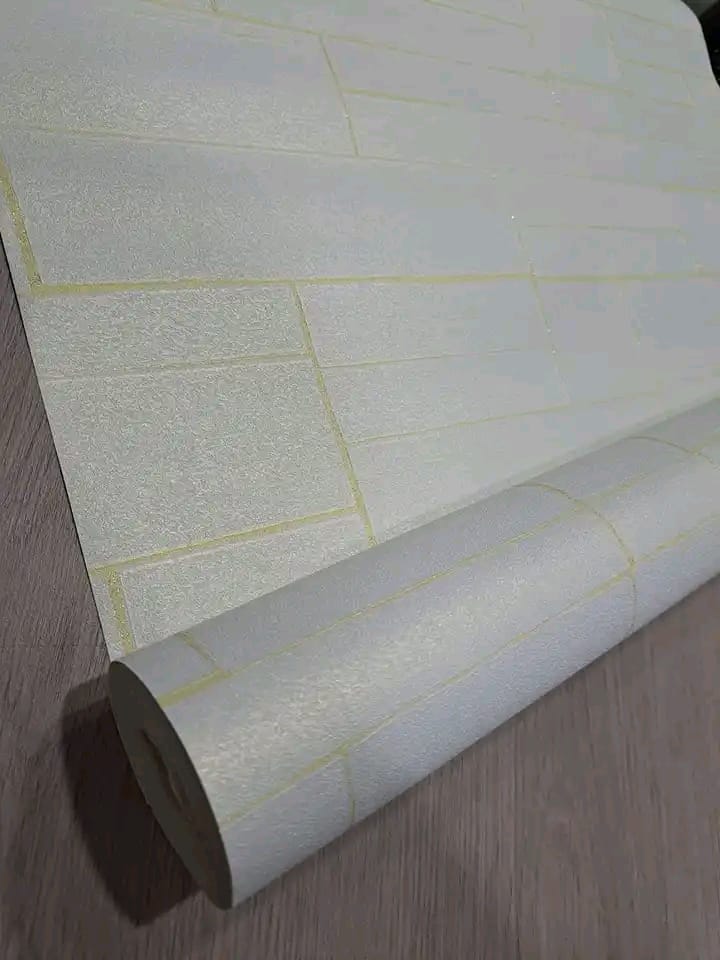 3D Home decorative wall covering/wallpaper and one packet of glue