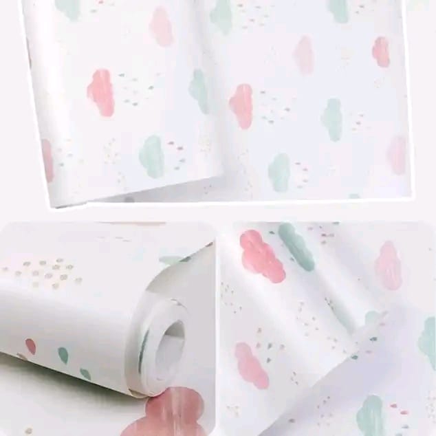 3D Home decorative wall covering/wallpaper and one packet of glue