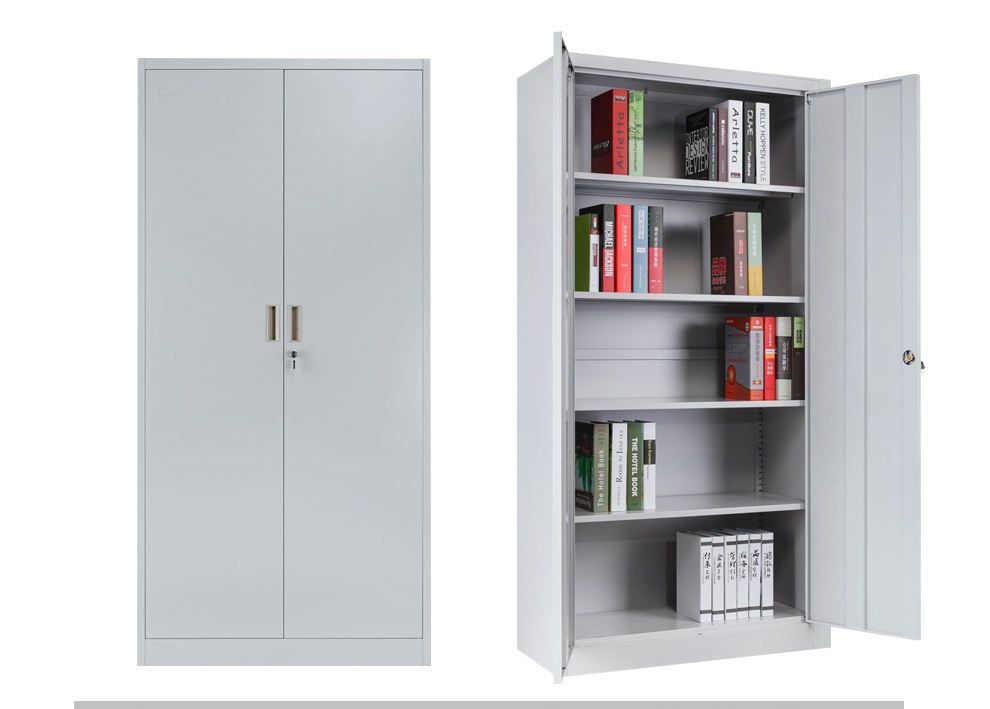 Heavy metallic stainless steeel cabinet with full metallic Doors Dimensions;H185CMXL90CMXW45CM