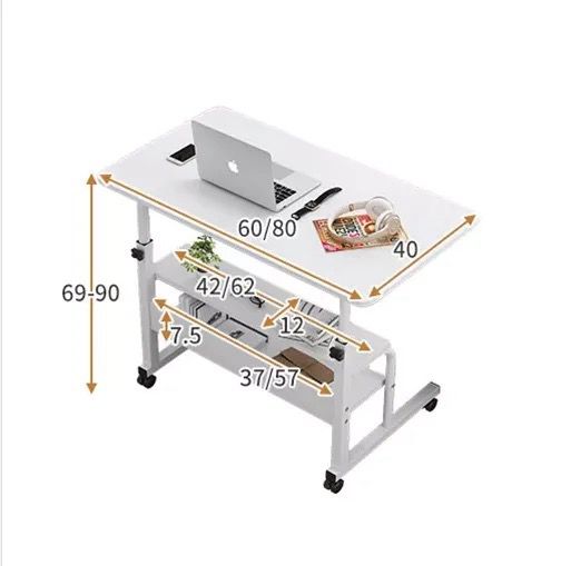 Adjustable Home/Office Laptop Stand Big Size 80cmx40cm