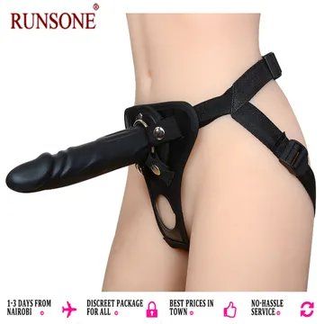 Large Dildo With Adjustable Strap-on Harness Universal Adult Sex Toy For Women Lesbian