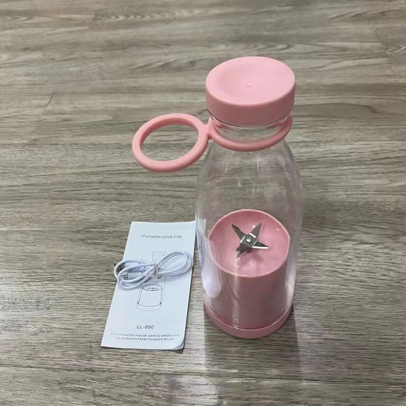 Personal Size Blenders Portable Simple Personality Blender Bottle Shake Smoothie Usb Charging Mini Blender Electric Fresh Juicer 6 Blades  Personal Size Blenders