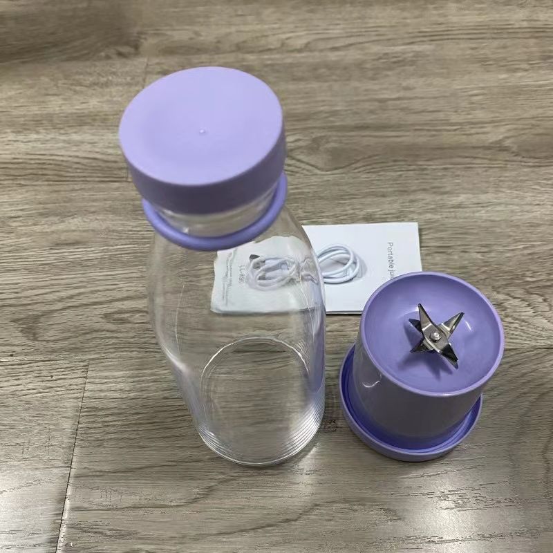 Personal Size Blenders Portable Simple Personality Blender Bottle Shake Smoothie Usb Charging Mini Blender Electric Fresh Juicer 6 Blades  Personal Size Blenders