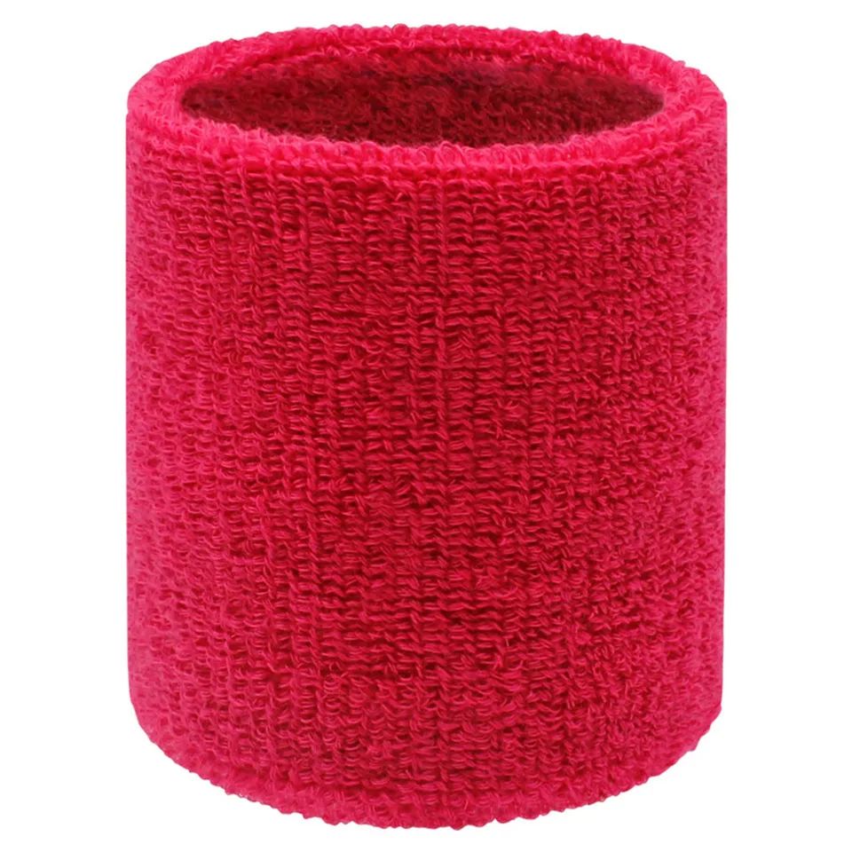 2Pcs Wrist Band Quick Dry Gym Sport Sweatband Wristband Wrist Protector Running Sport Safety Wrist Support Brace Wrap Bandage