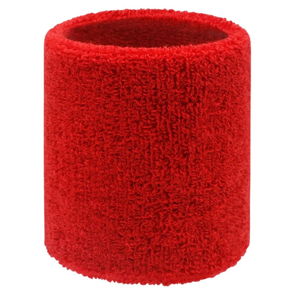 2Pcs Wrist Band Quick Dry Gym Sport Sweatband Wristband Wrist Protector Running Sport Safety Wrist Support Brace Wrap Bandage