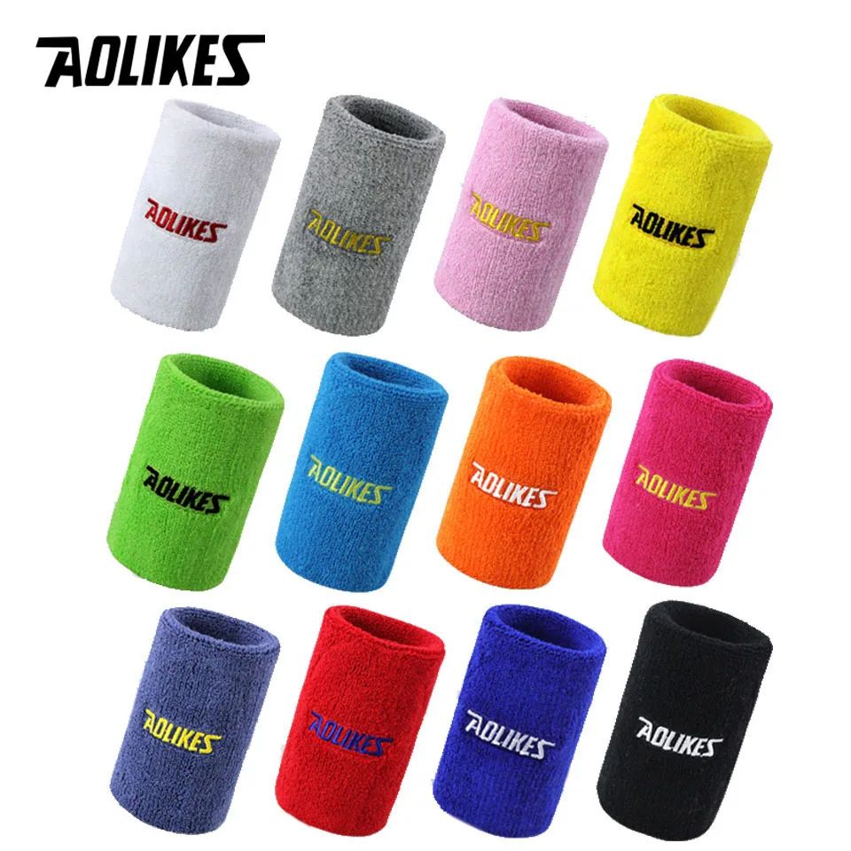 1PCS 8cm/11cm Gym Protector Wristband Weightlifting Wrist Support Sport Wrist Brace Tennis Badminton Basketball Sweatbands Guard