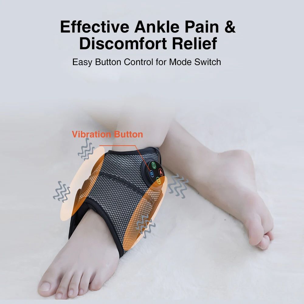 Electric Ankle Massager Ankle Brace Relaxation Treatment Air Compression Foot Massager Pain Relieve Health Care Foot Massage