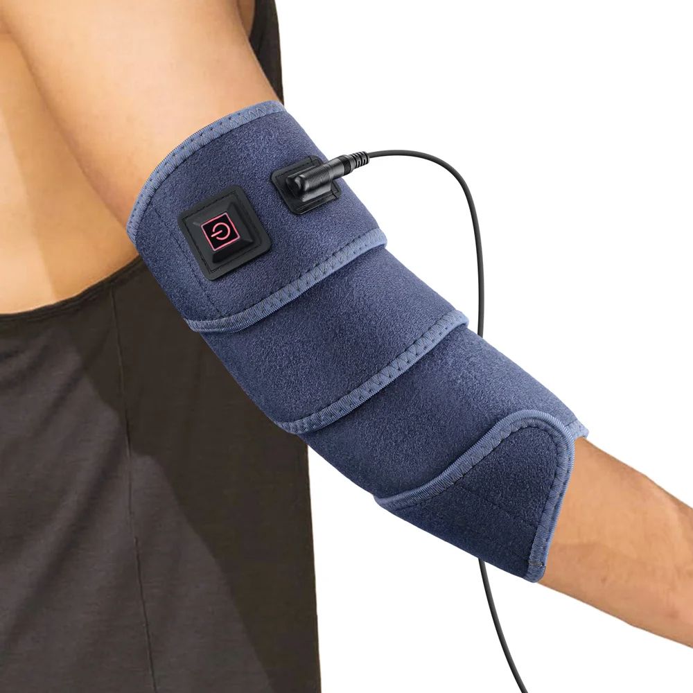 Arm Massagers Heating Pad Wrap 3 Heating Settings Heat Therapy Support Brace Wristband Belt Hot Warm Relief Pain Bandage Ankle Support Protector