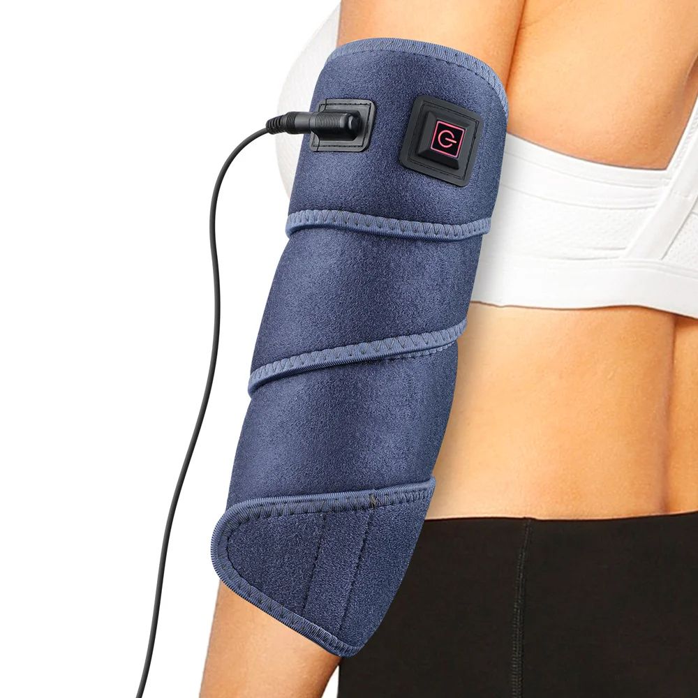 Arm Massagers Heating Pad Wrap 3 Heating Settings Heat Therapy Support Brace Wristband Belt Hot Warm Relief Pain Bandage Ankle Support Protector