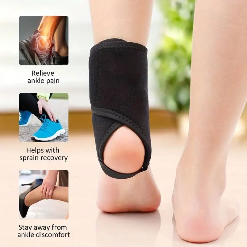 1pc Electric Heating Ankle Protection Hot Compress Joint Warm Ankle Protection Outdoor Sports Protection Massage Cold Protection