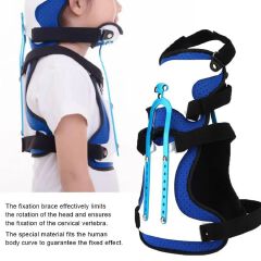 Children Posture Corrector Kid Neck Head Correction Brace Cervical Fixation Support Protector Pad Pain Relief Support