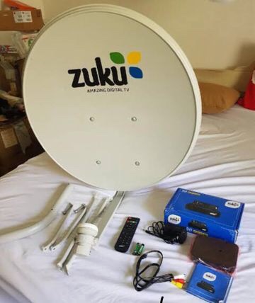 Zuku Digital satellite decoder full kit