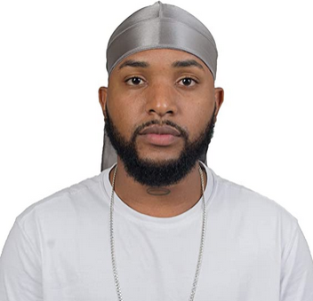 Stretchy Grey Silk Durag/wave Drag - QUALITY GUARANTEED