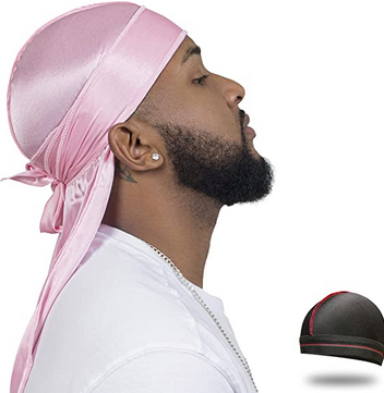 2 PCS QUALITY GUARANTEED - Silky Durags, Silk Durag for Men Women Waves, Silk Durag Pack, Silky Satin Durag for 360 Waves