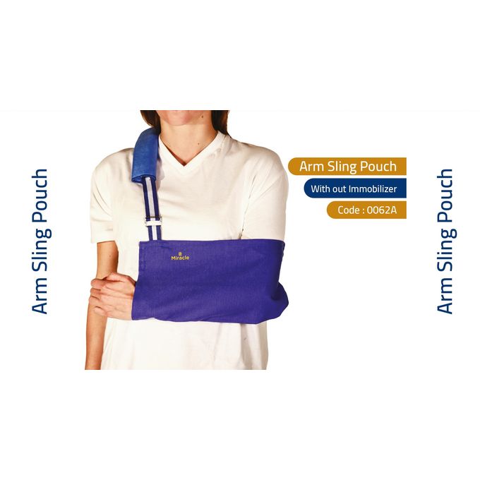 Ortho Aid Ortho-Aid Adult Arm Sling Orthopaedic Support Senior Fabric Pouch Medium/Large – Orthopaedic