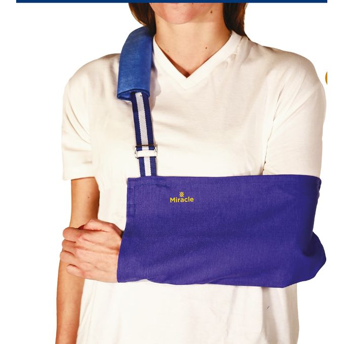 Ortho Aid Ortho-Aid Adult Arm Sling Orthopaedic Support Senior Fabric Pouch Medium/Large – Orthopaedic