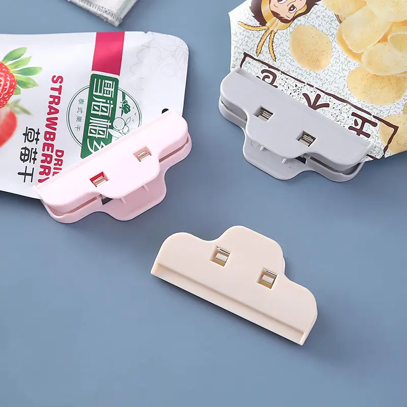 New arrival Reusable Food Bag Sealing Clip - Air-Tight Freshness Keeper for Snacks, Cereals & More | Kilimall Food Sealing Bag Clip Preserving open snacks in Kenya’s climate save food from staleness