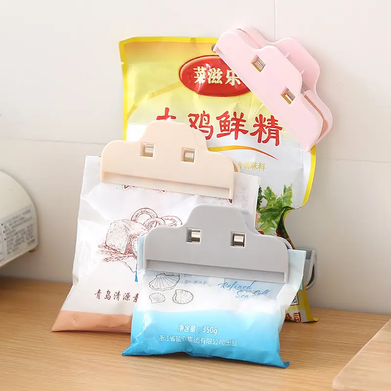 New arrival Reusable Food Bag Sealing Clip - Air-Tight Freshness Keeper for Snacks, Cereals & More | Kilimall Food Sealing Bag Clip Preserving open snacks in Kenya’s climate save food from staleness