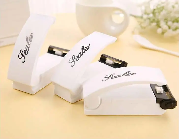 (Easter sale) Mini Handheld Food Sealer Tool Plastic Portable Sealing Machine Heat Bag Packing