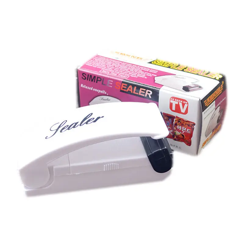 (Easter sale) Mini Handheld Food Sealer Tool Plastic Portable Sealing Machine Heat Bag Packing