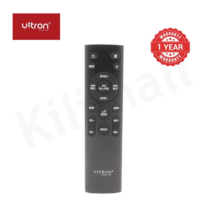 Vitron 2.1CH V51SB Wired Soundbar System with AUX USB Bluetooth Speaker System Home Audio Rich Bass 6000W