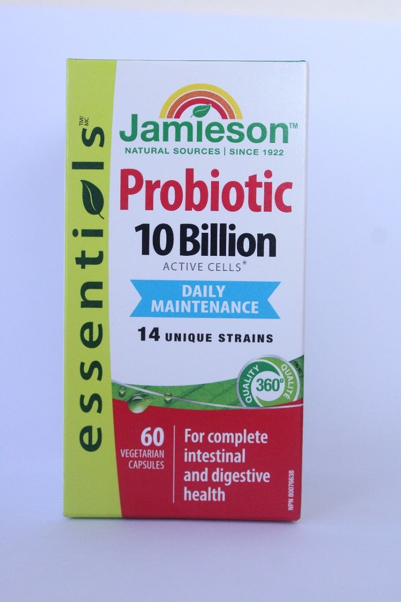 Jamieson Probiotic 10 Billion Capsules 60`s