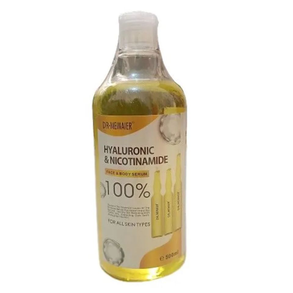 DR MEINAIER HYALURONIC ACID & NICOTINAMIDE Face & Body Serum - Brightening Skin Anti Acne Dark Spots Corrector