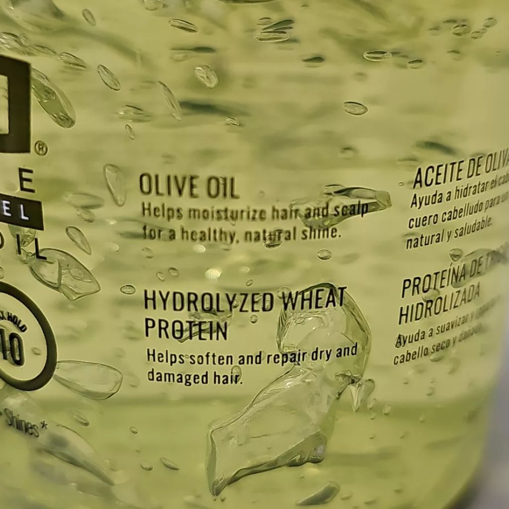 ECO STYLE Professional Styling Gel Olive Oil - All Hair Types - Repairs Conditions Defines Moisturizes Soothes Shines - Ecoco