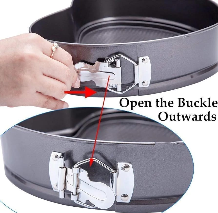 Nonstick Cake Baking Tins 24cm 22cm 20cm 3Pcs