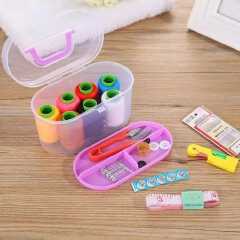 49pcs Sewing Accessories Portable Sewing Box Needle Thread Stitching Embroidery Craft Sewing Tools Supplies Set Sewing Kit For Adults And Kids CBC Learning