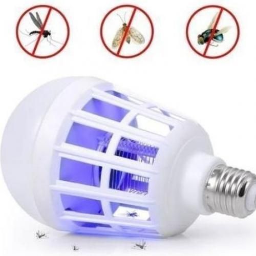 Home Light Electronic Anti-Mosquito Bulb LED Lamp Zapper Insect Killer Mosquito Killer Fly Killer white A-15.5*7.5*7.5cm 15w