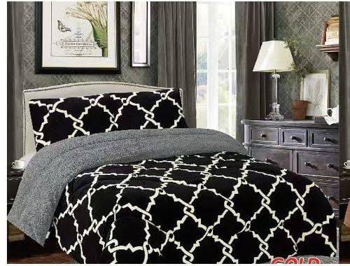 DUVETS;- 1Pc Cosy Woolen Velvet Duvet Blanket Elevate your sleep with our premium 1pc woolen duvet - a blend of luxury and comfort that transforms your bed and room.