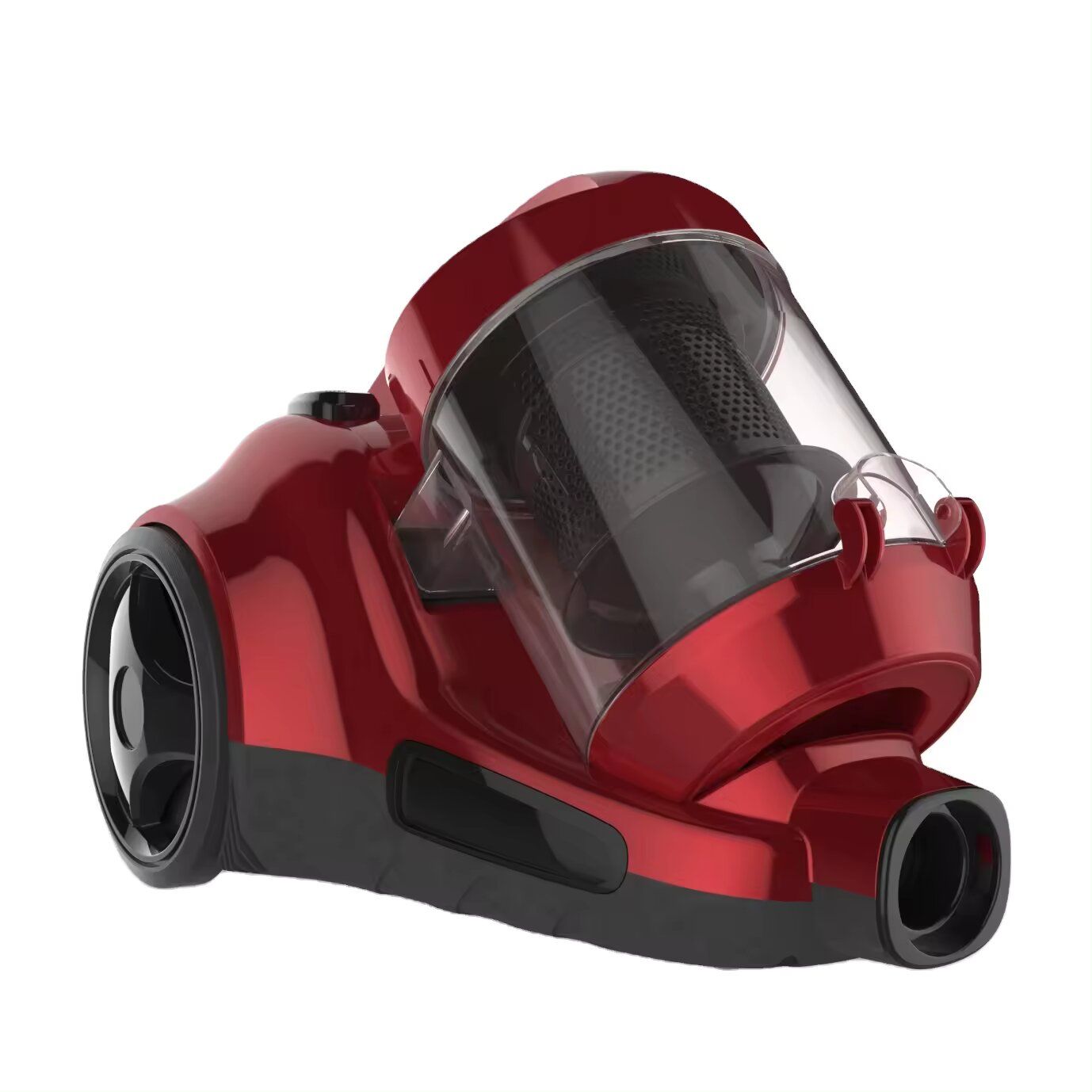Von Powerful Cyclonic Suction VAVC-16DMR Dry Bagless Vacuum Cleaner 1.6L Silent Motor System for Low Noise Metal Telescopic Tube