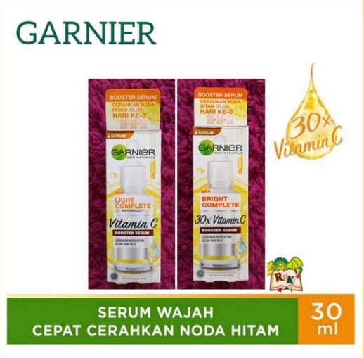 Garnier Bright Complete Vitamin C Booster Serum Twin Pack