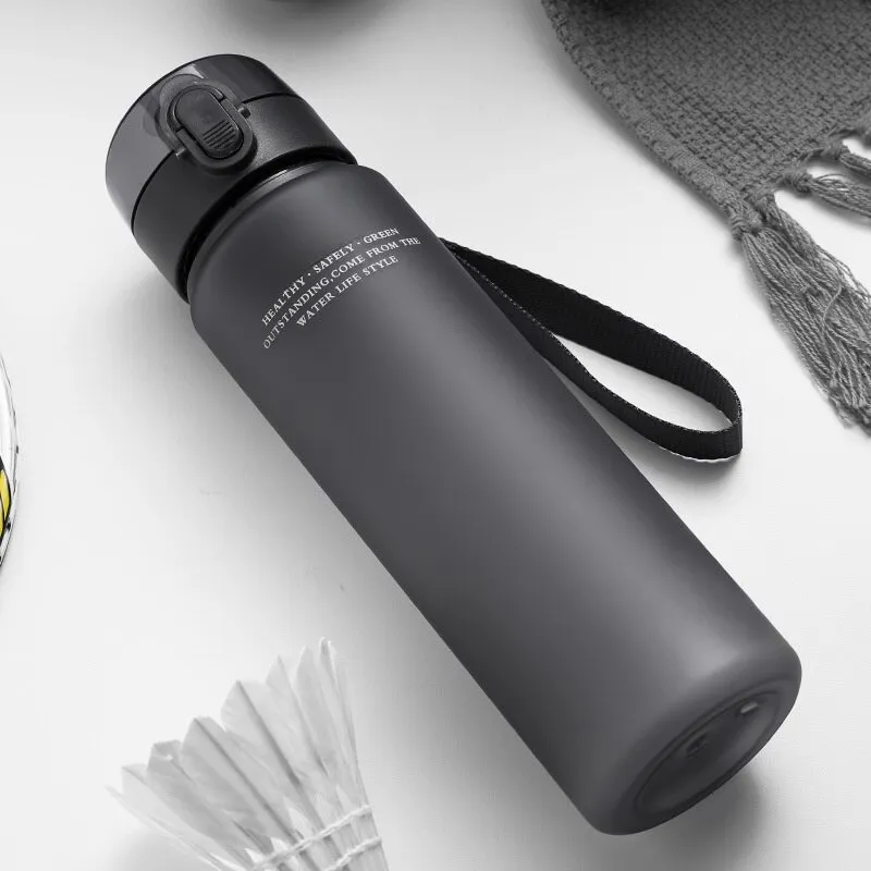 BPA Free Leak Proof Sports Water Bottle High Quality Tour Hiking Portable My Favorite Drink Bottles 400ml