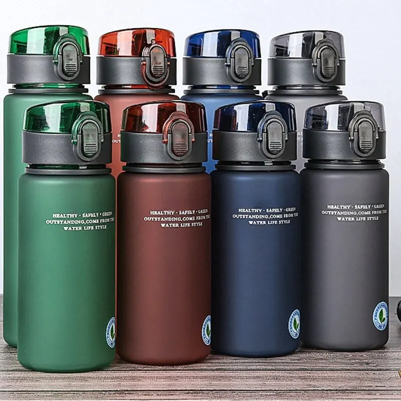 BPA Free Leak Proof Sports Water Bottle High Quality Tour Hiking Portable My Favorite Drink Bottles 400ml